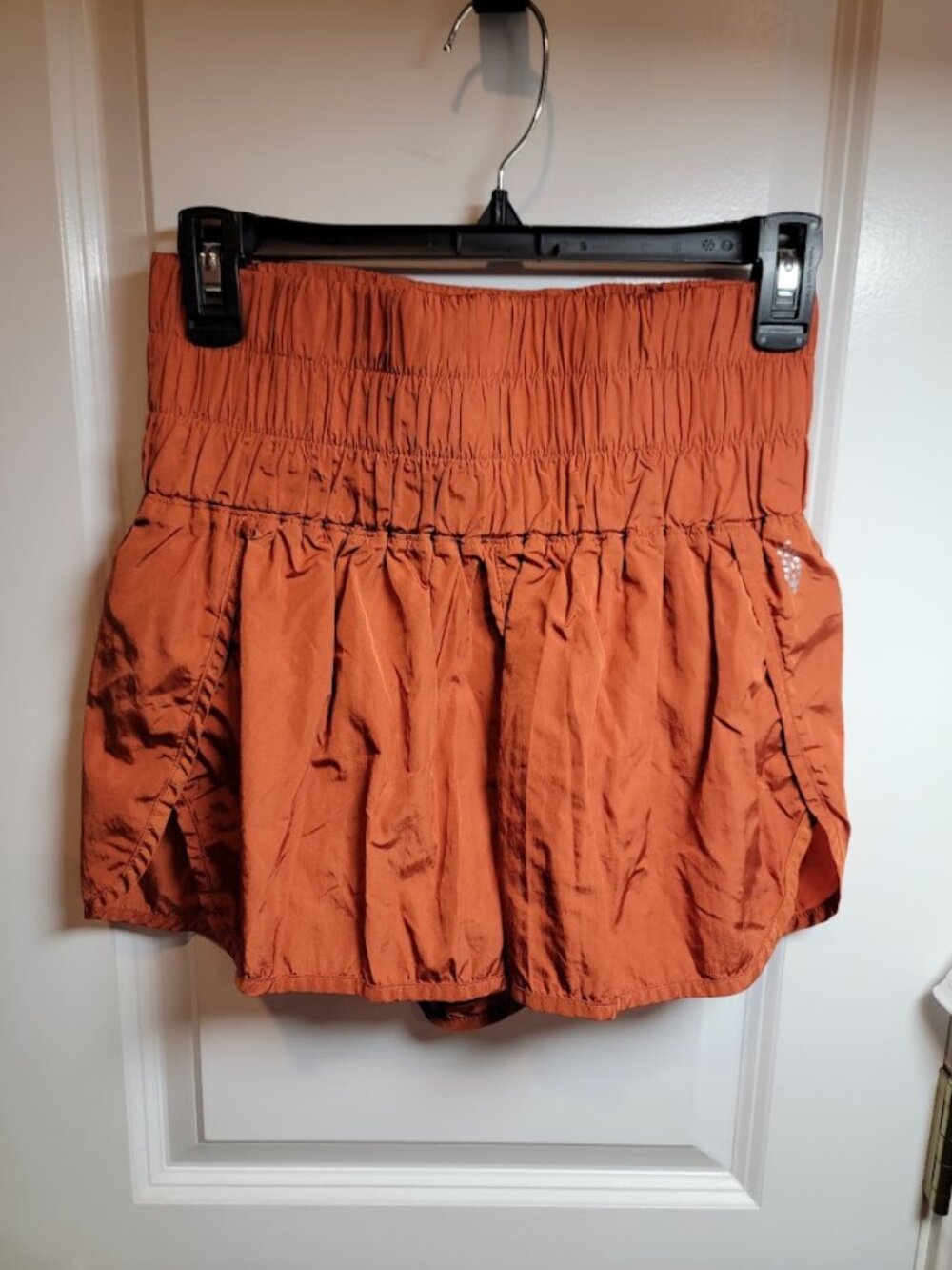 FP Movement Free People The Way Home Shorts Women's Medium Burnt Orange High Ris